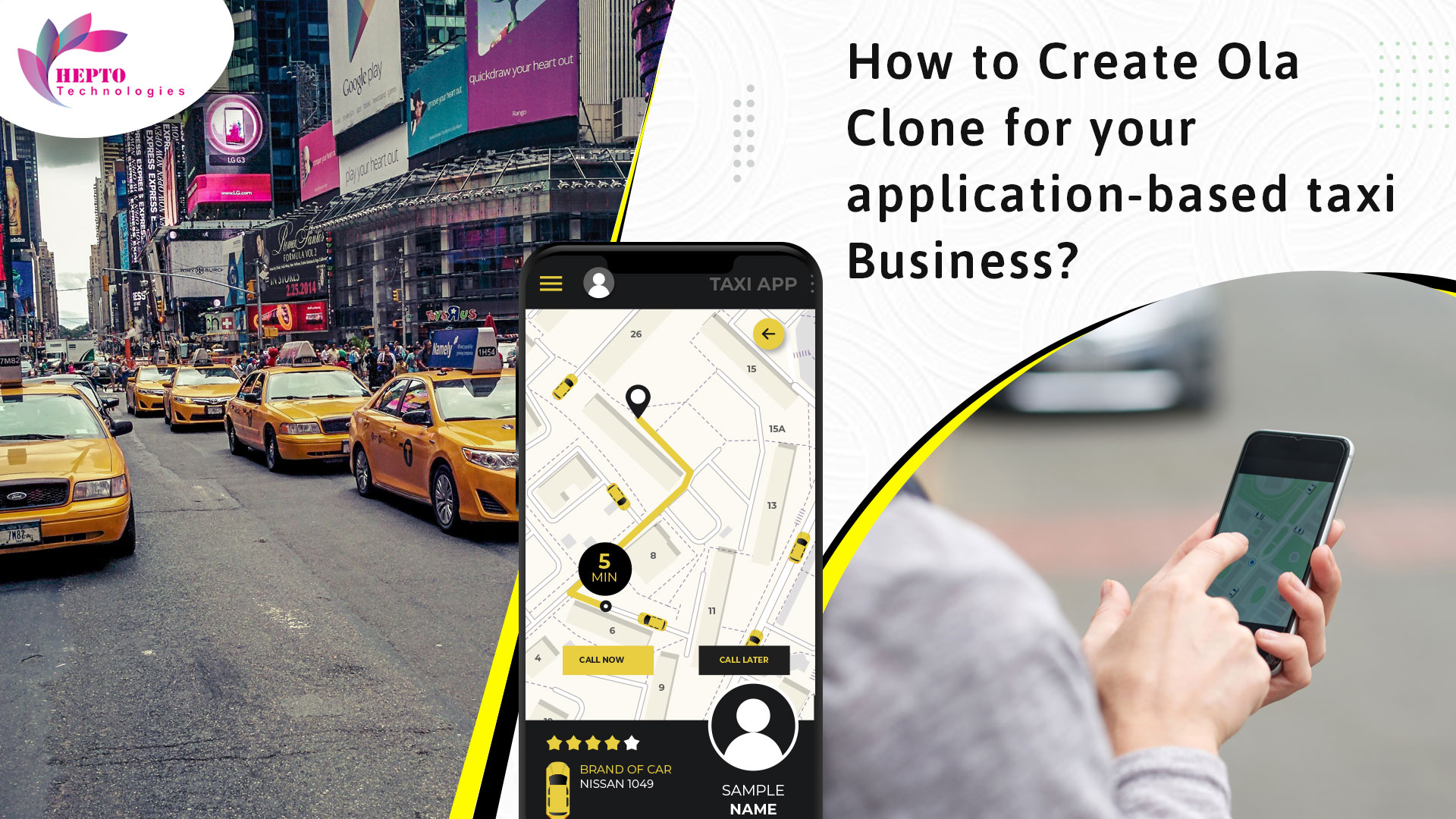 How to Create Ola Clone for your application-based taxi Business?
